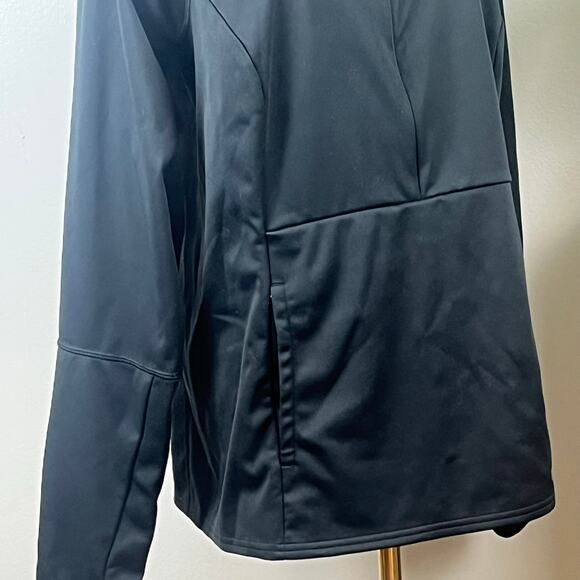 Marmot Black Half Zip Fitness Hoodie with Pockets Size XL - Picture 4 of 11